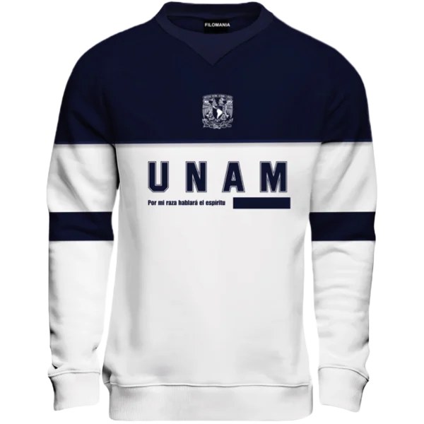 UNAM lema SUDADERA Pullover