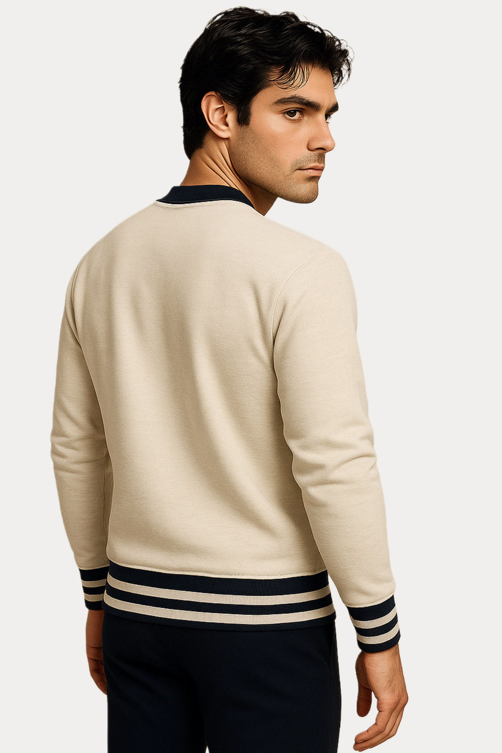 UNAM Retro jaspe SUDADERA Pullover