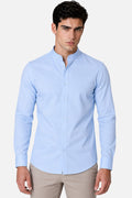 Camisa Ejecutiva Manga Larga Cuello Mao Hombre | Uniforme Empresarial Personalizado
