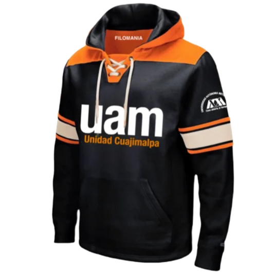 UAM negra tipo JERSEY Sudadera