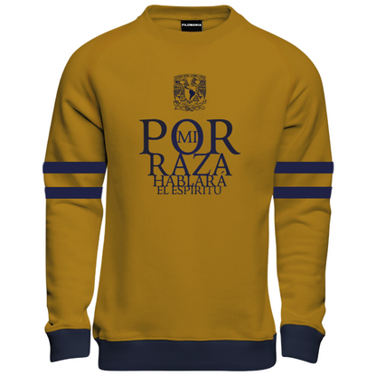 Por mi raza unam suéter