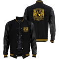 UNAM Negra Paño y Piel Jacket