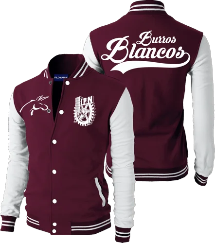 BURROS BLANCOS RETRO Varsity Jacket