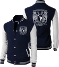 SILVER UNAM Varsity Jacket