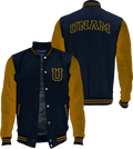 U de UNAM Paño y Piel Jacket