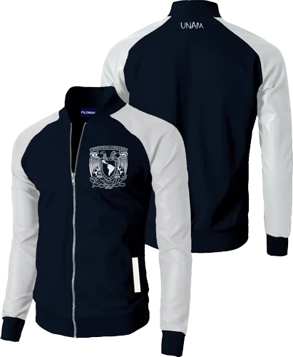SILVER UNAM Varsity Jacket