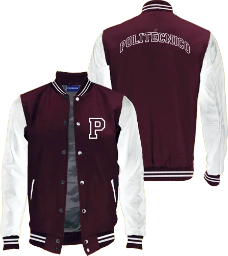 POLITÉCNICO P de POLI Paño y Piel Jacket