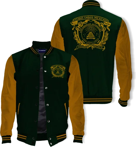 UAEM CLÁSICA Paño y Piel Jacket