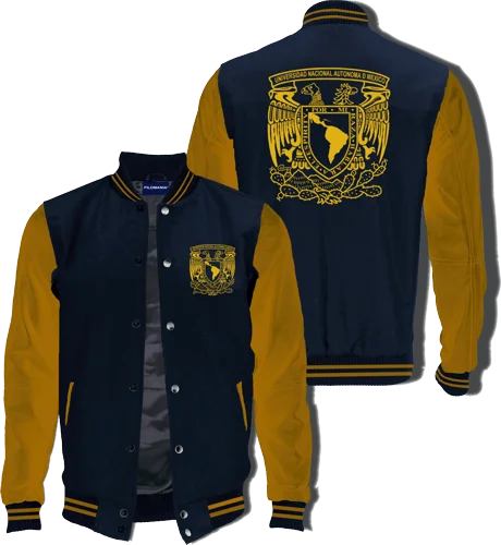 UNAM Clásica Paño y Piel Jacket