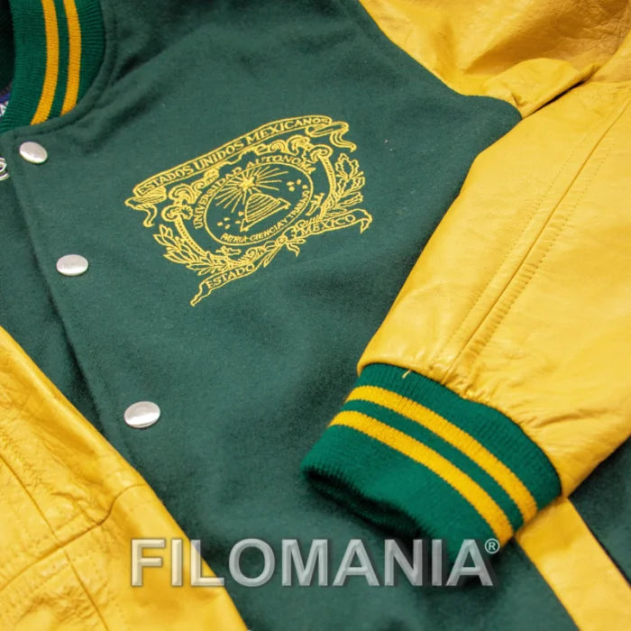UAEM CLÁSICA Paño y Piel Jacket