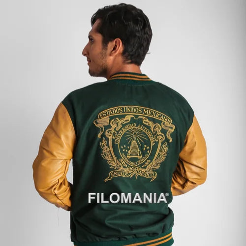 UAEM CLÁSICA Paño y Piel Jacket