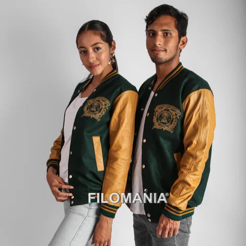 UAEM CLÁSICA Paño y Piel Jacket