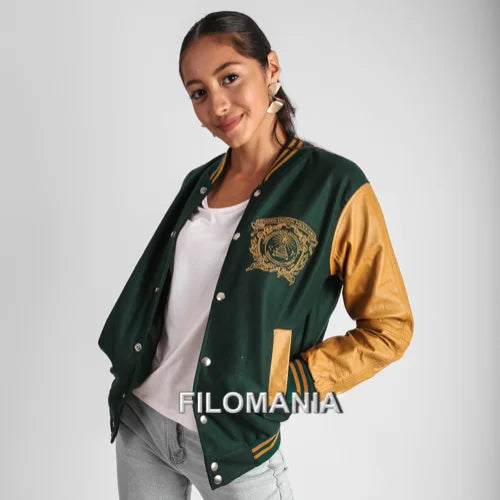 UAEM CLÁSICA Paño y Piel Jacket