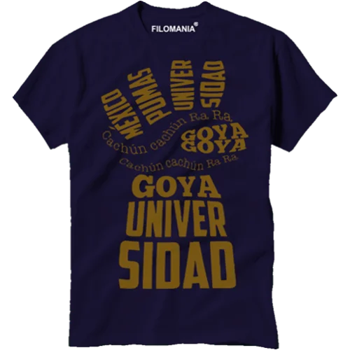 Puño Goya UNAM playera