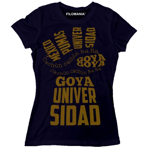 Puño Goya UNAM playera