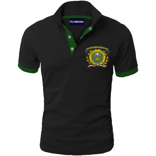 UAEM Polo Negra Playera